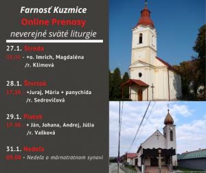 Online prenosy neverejné sväté liturgie